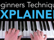 Beginners piano technique explained thumbnail