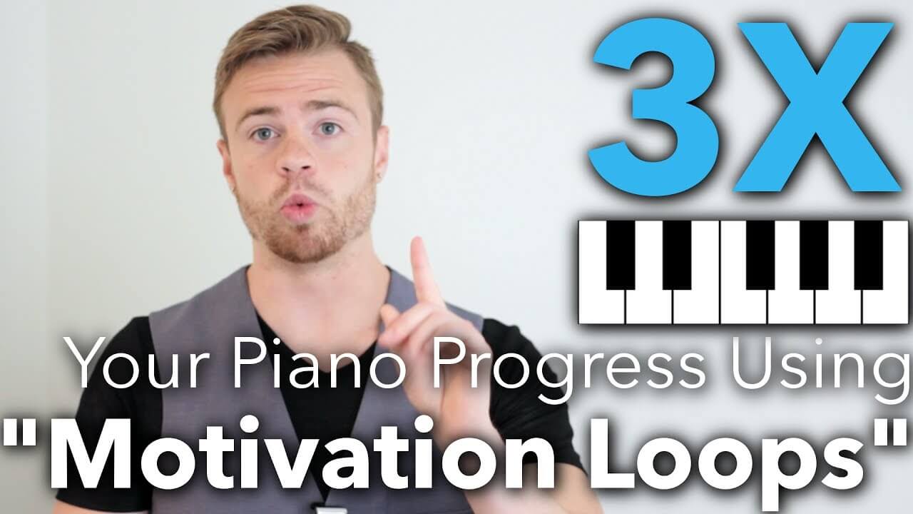3x piano practice progress