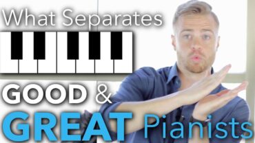 Good vs great piano players